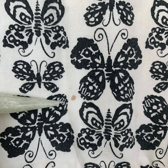 5/$25 Children's Place black white butterfly sleeveless lined summer dress - Picture 3 of 6